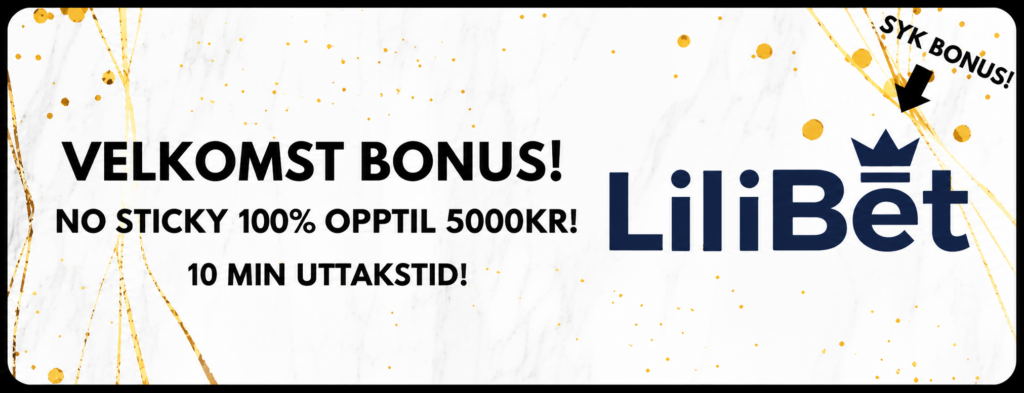 Lilibet no sticky casino bonus, hos bonuser.net